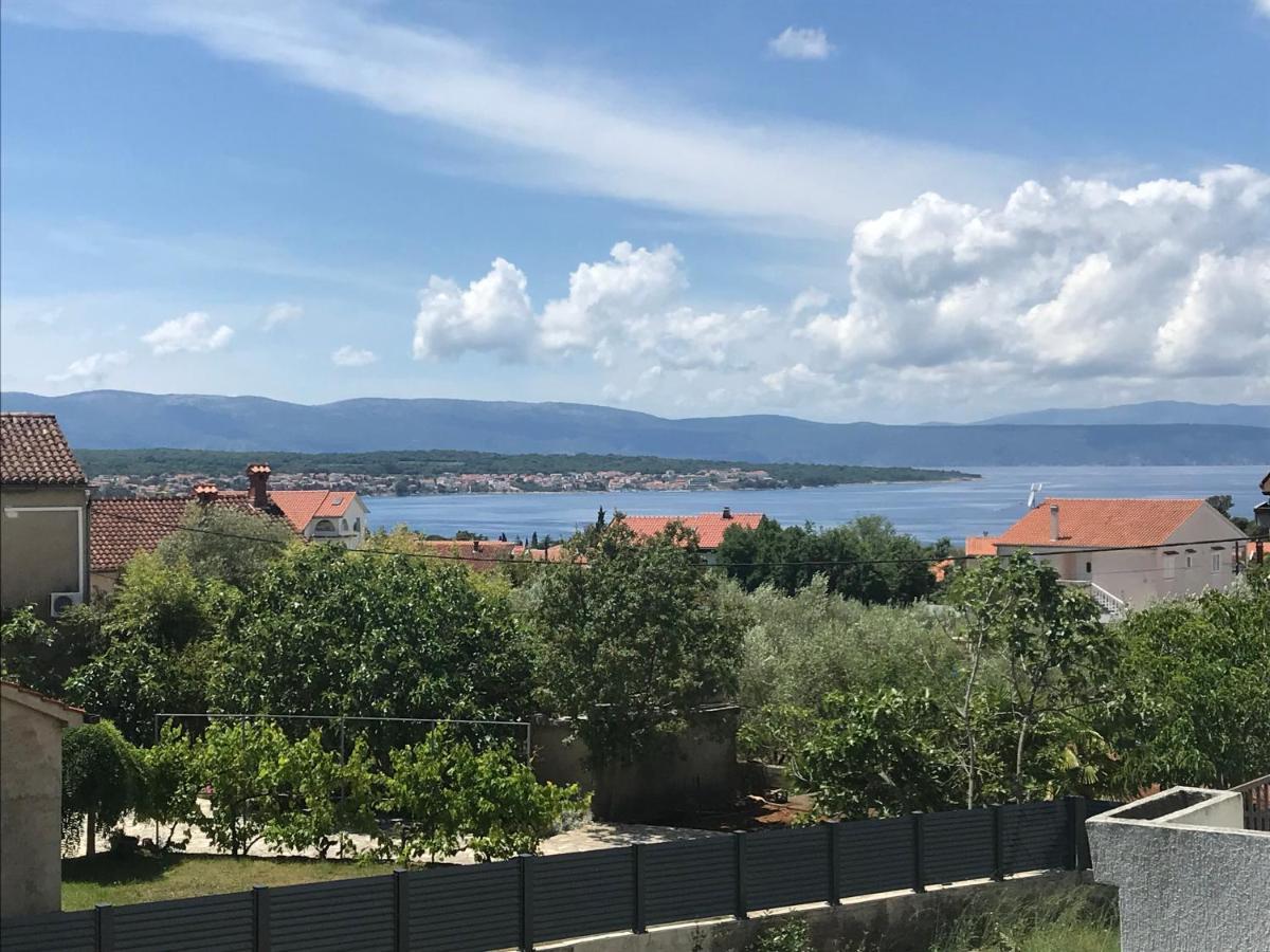 Lovely Sea View House In Malinska Island Krk Exterior foto